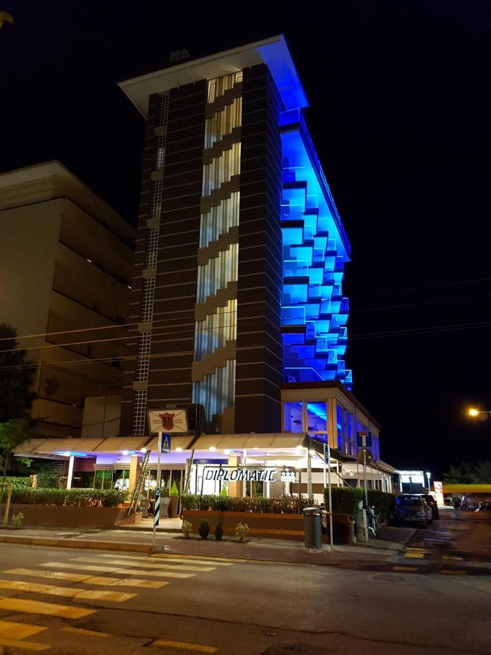 Hotel Diplomatic Riccione Dış mekan fotoğraf